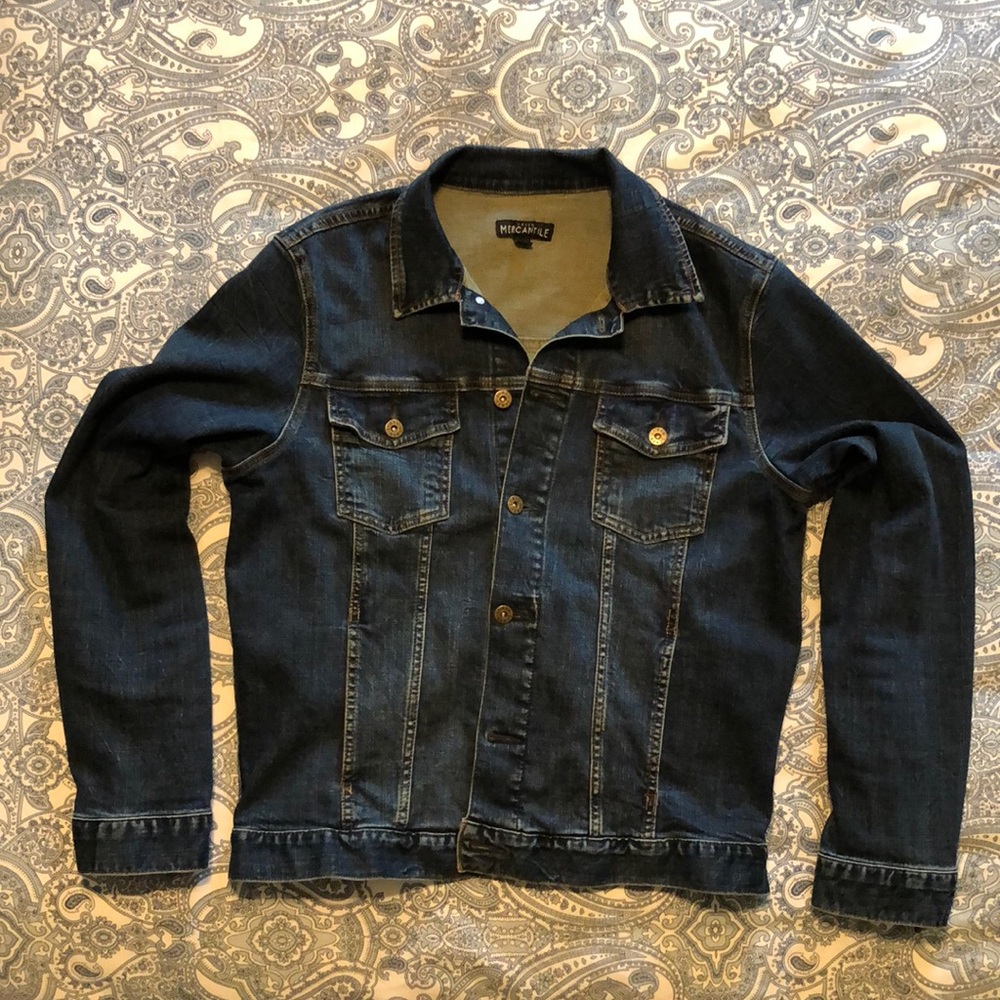 J. Crew Mercantile Men’s Denim Jacket Size Medium